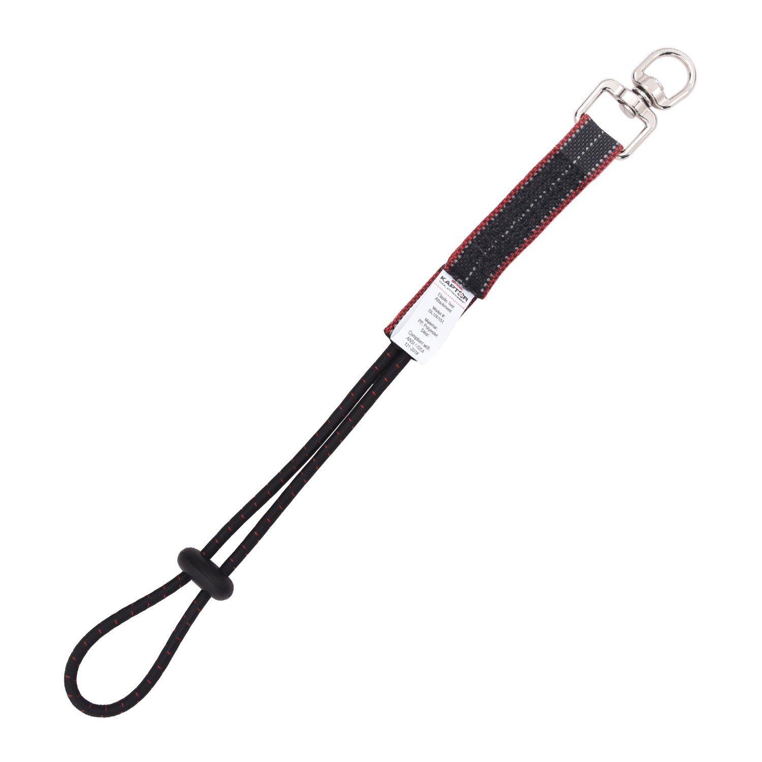 KStrong Kaptor™ Elastic Loop Tool Tails Swivel – 15 lbs. (pack of 3)