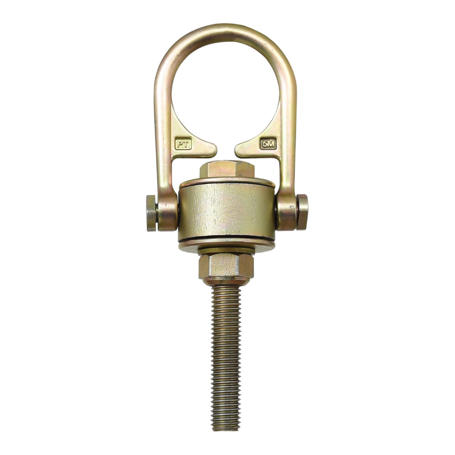 KStrong UFA30311 Bully Swivel 10K Anchor for Metal Structure with 5/8", 4" Long Hex Head Bolt, Nut, and Washer