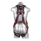 KStrong Kapture™ Elite+ 5-Point FBH, Enhanced Dorsal D-ring Plus™, QC Legs, QC Chest, Back/Shoulder Pad, All Black Fittings (each)