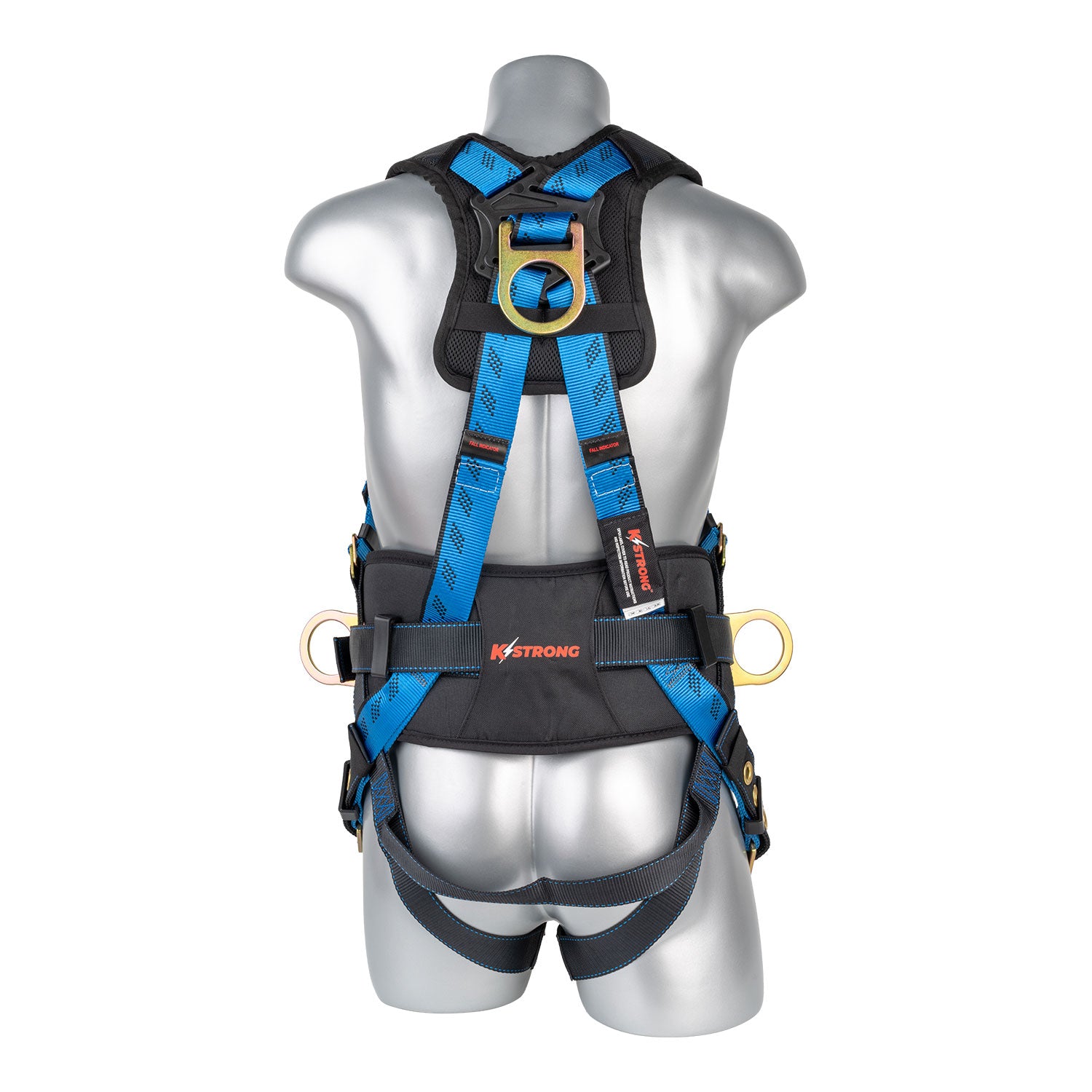 KStrong® Kapture™ Epic 5-Point Full Body Harness, Padded, 3 D-Rings, QC  Chest, TB Legs (ANSI) - KStrong