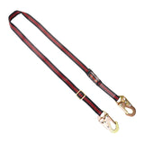 KStrong 6 ft. Adjustable Work Positioning Lanyard with snap hooks (each)