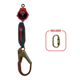 KStrong UFS354002 6 ft Micron SRL with Rebar Hook, Harness Connector Included