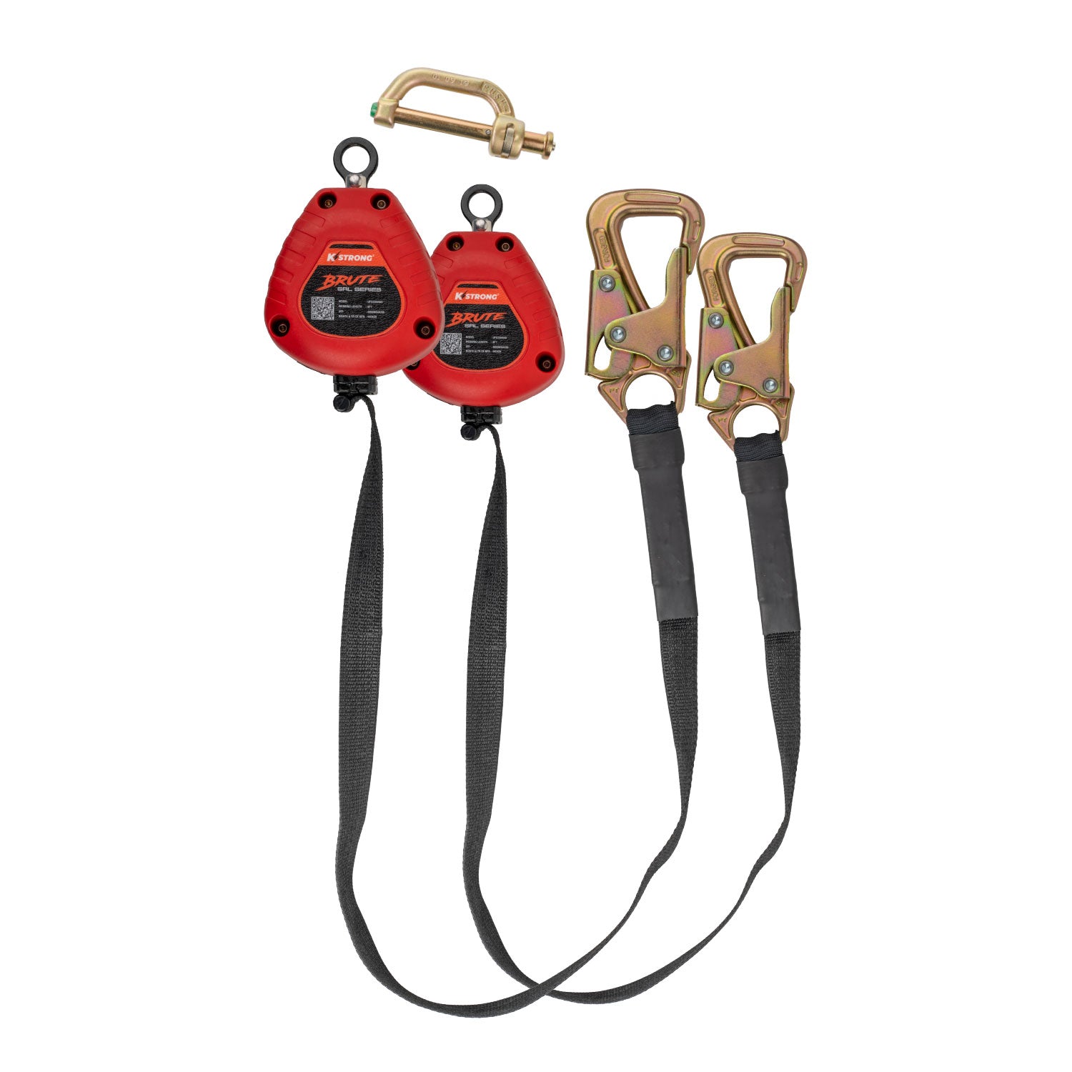 KStrong® Dual 9 ft. Micron™ SRL Assembly with Tie-Back Hooks (ANSI