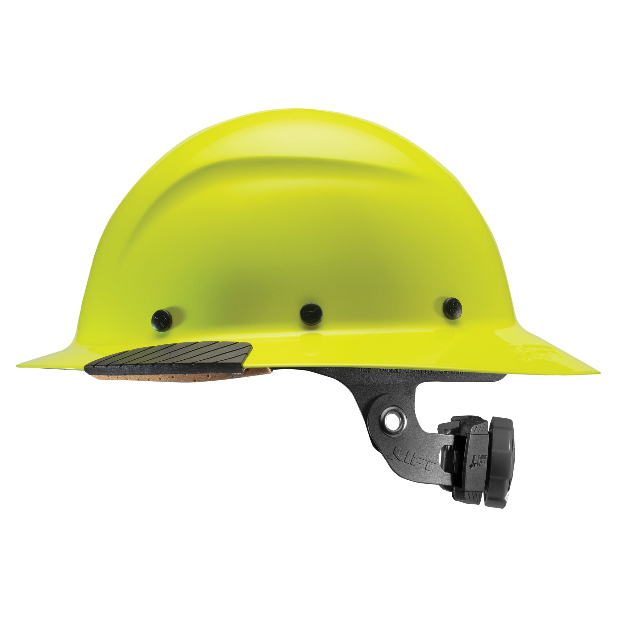 Lift DAX Fiber Resin Full Brim Hard Hat, Hi-Viz (each) – Safewerks