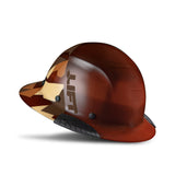 Lift DAX Fiber Reinforced Plastic Hard Hat, 50/50 Desert Camo Gloss, Full Brim (each)