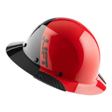 Lift DAX Fifty/50 Red Full Brim Hard Hat (each)