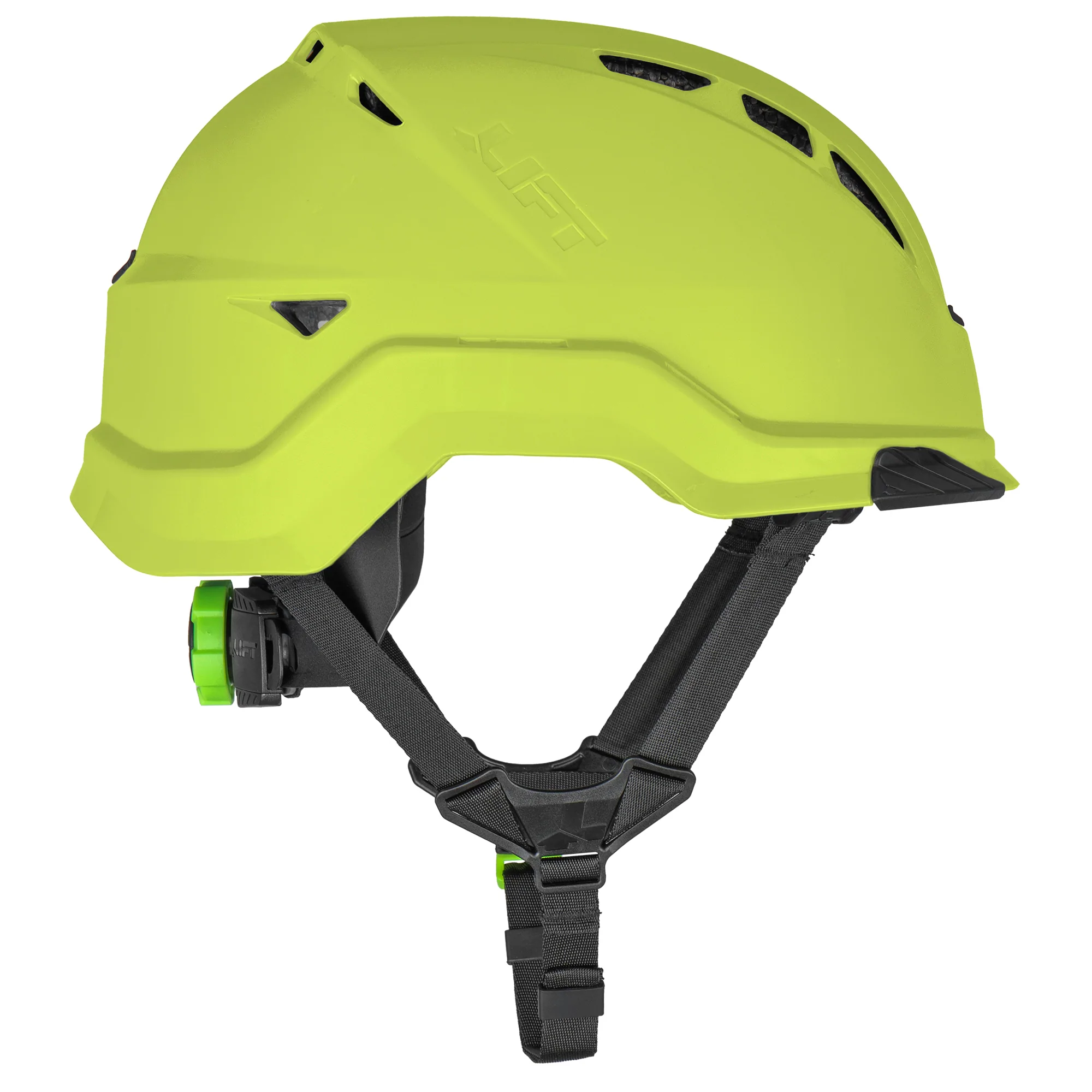 ansi approved bike helmet LIFT Safety HRX-22HVC2 RADIX Type 2 Vented (Hi-Viz Yellow) Safety Helmet