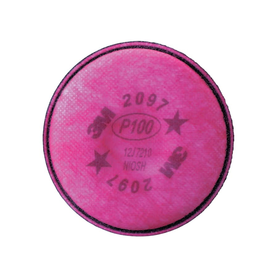 3M 2000 Series Filters, Nuisance Level Organic Vapor, P100, Magenta (pair)