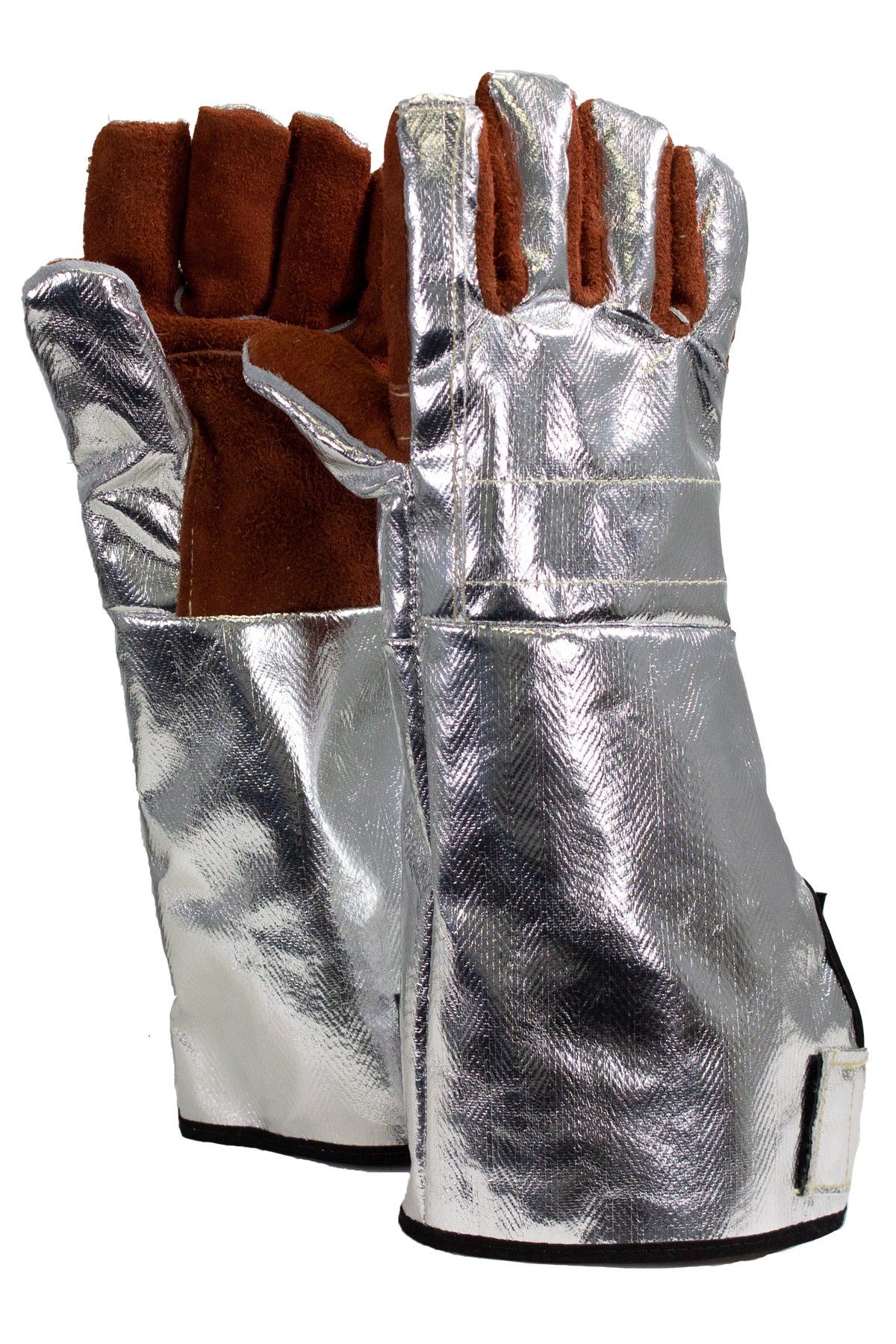 National Safety Apparel Thermal Leather Glove, Hook and Loop Adjustment