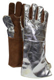 National Safety Apparel Thermal Leather Glove, Snap Adjustment (pair)