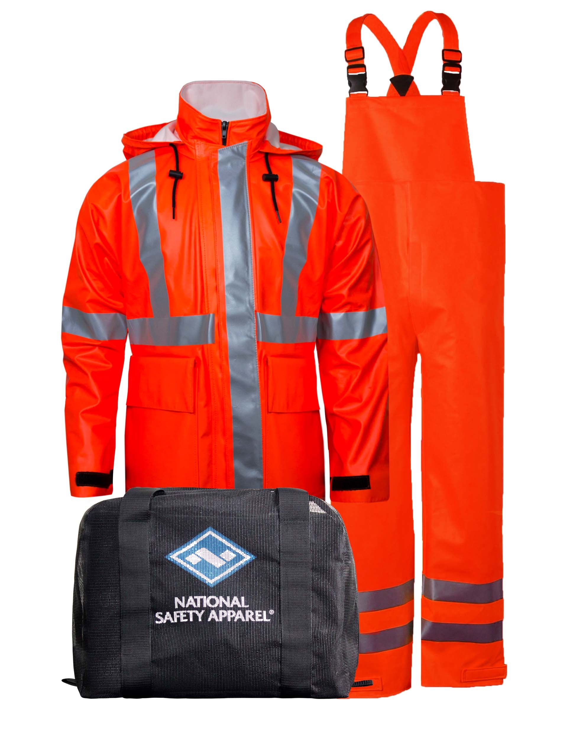 National Safety Apparel Arc H2O FR Rainwear Kit, Type R Class 3, 9.8 cal/cm² (each)