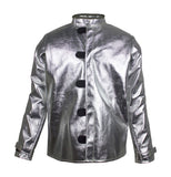 National Safety Apparel Carbon Armour Silvers H5 Extreme Molten Metal & Radiant Heat Jacket (each)