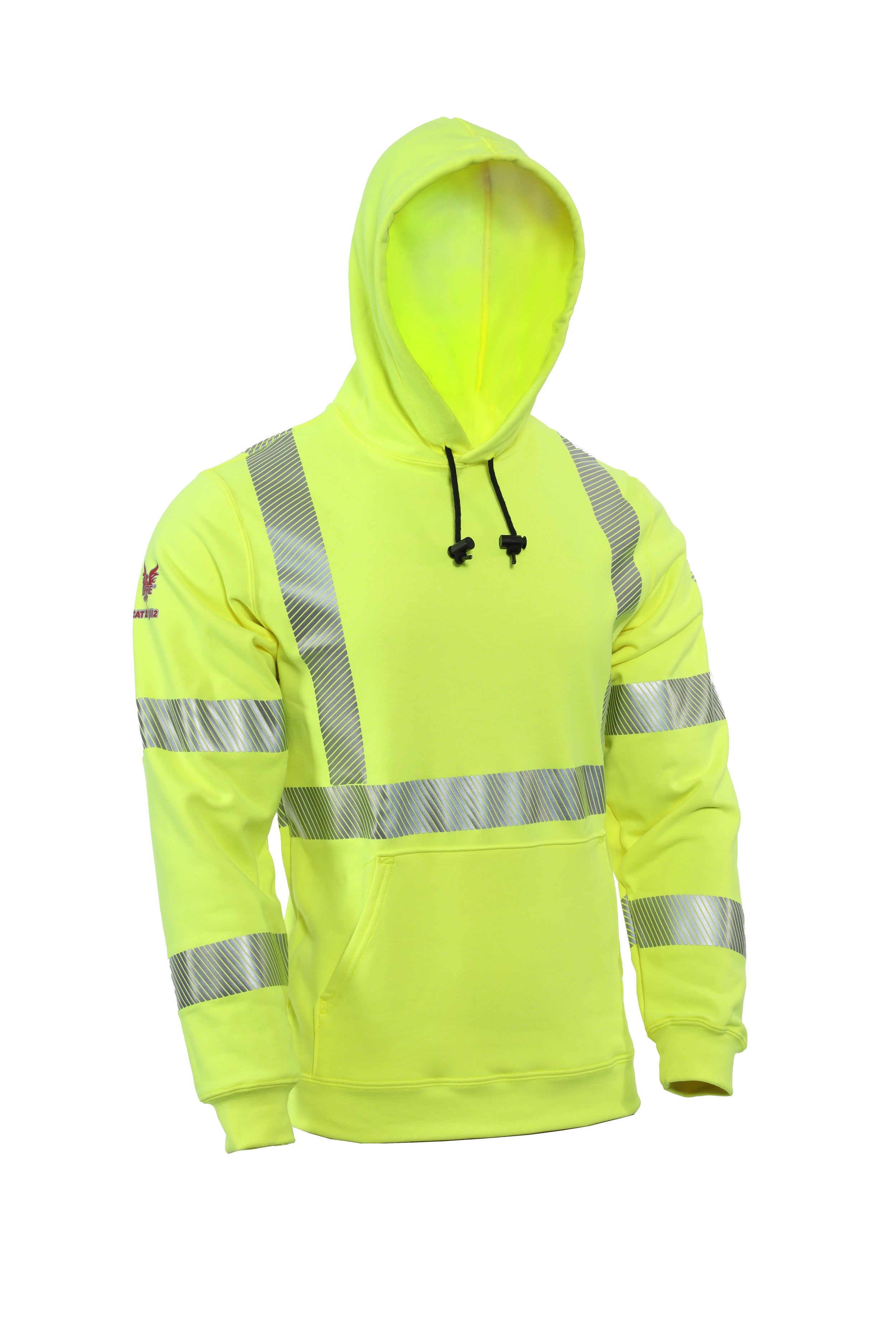 National Safety Apparel Drifire FR Hi Viz Pullover Sweatshirt, 19 cal/ –  Safewerks