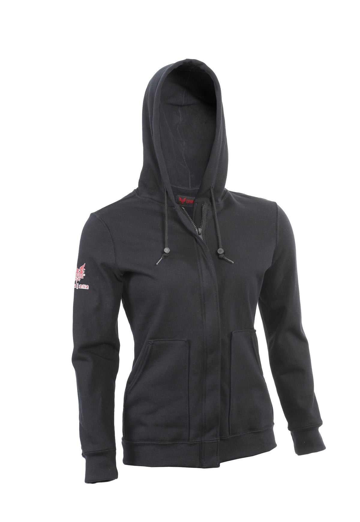 National Safety Apparel Drifire Womens FR Heavyweight Zip Front Hoodie, 23 cal/cm²