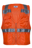 National Safety Apparel Vizable Hi-Vis Deluxe Micro Mesh Vest, Type R Class 2 (each)