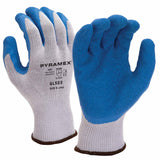 Pyramex GL503 Crinkle Latex Gloves, Cut A1