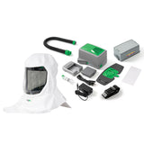 RPB Safety T-Link Respirator, T-Link Hard Hat Assembly, Tychem 2000 Hood, Breathing Tube, PX5 and Gas Door, OV/AG/HE Cartridge (each)