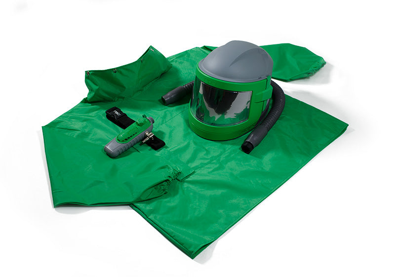 RPB Nova 3 Blast Respirator, XL Blast Jacket, Breathing Tube, C40 Climate Control Device (each)