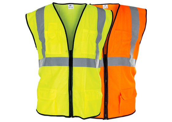 SAS Safety Hook and Loop Safety Vest, Type R Class 2 (each)