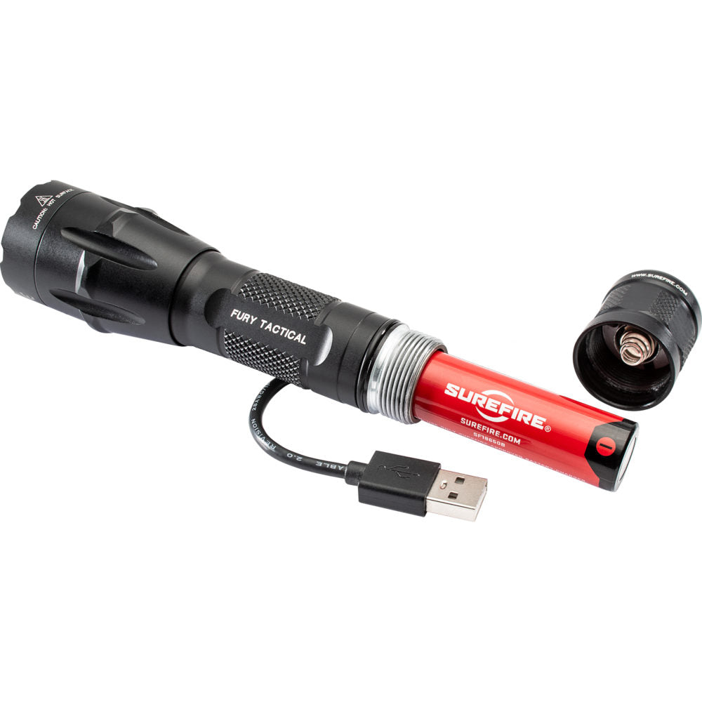 LED FLASHLIGHT - DELUXA MILITARY TORCH