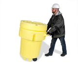 UltraTech 0584 95 Gallon Ultra-Overpack Salvage Drum, Wheeled