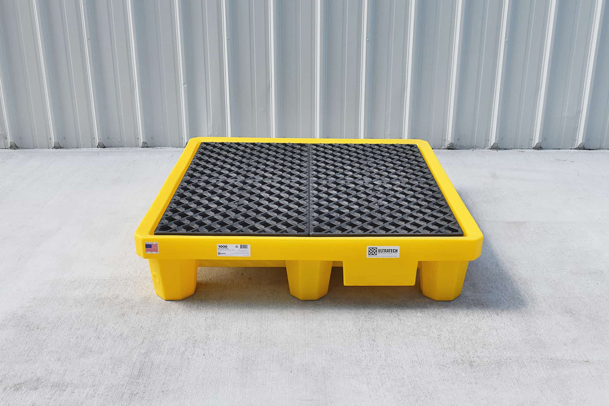 UltraTech 1000 Ultra-Spill Pallet, P4, 4 drum